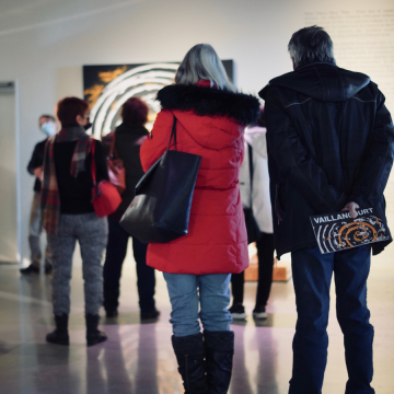 Visite commentée en compagnie de l'artiste Dominic Besner