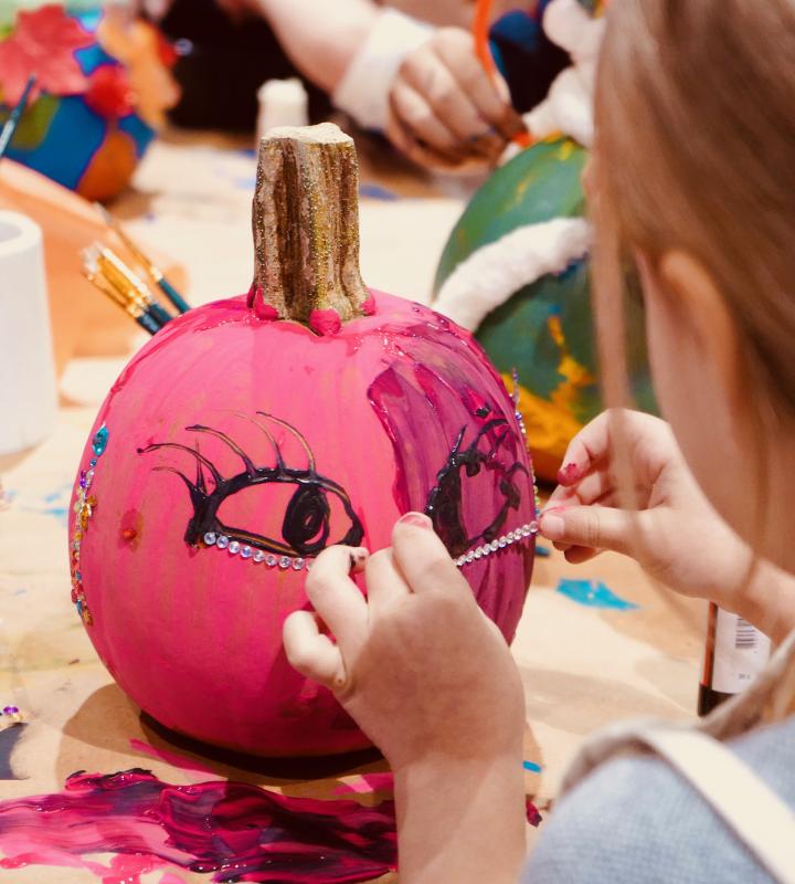 Atelier créatif : Jardin de squelettes et de citrouilles 