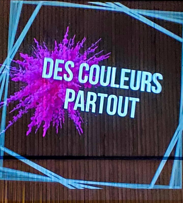 Projection VOIS-TU ÇA - Photo : Alexandra Bastien