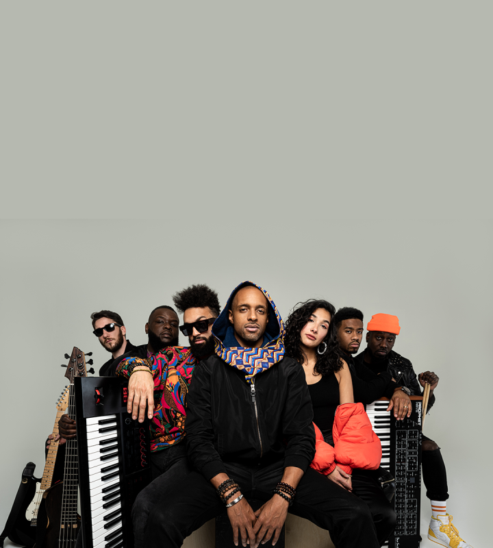 Le collectif Fredy V & The Foundation
