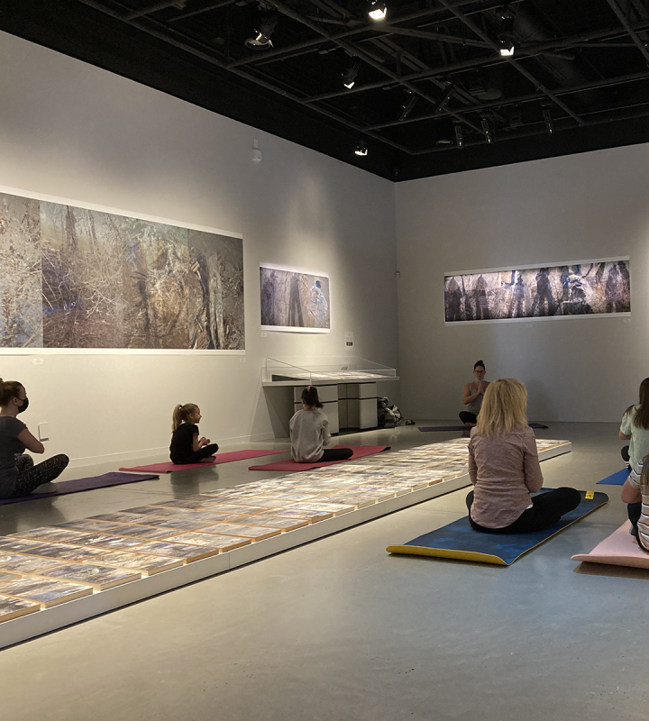 Yoga au Centre d'art