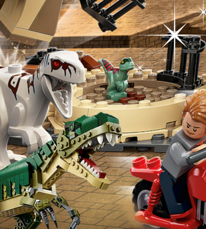 Lego safari préhistorique