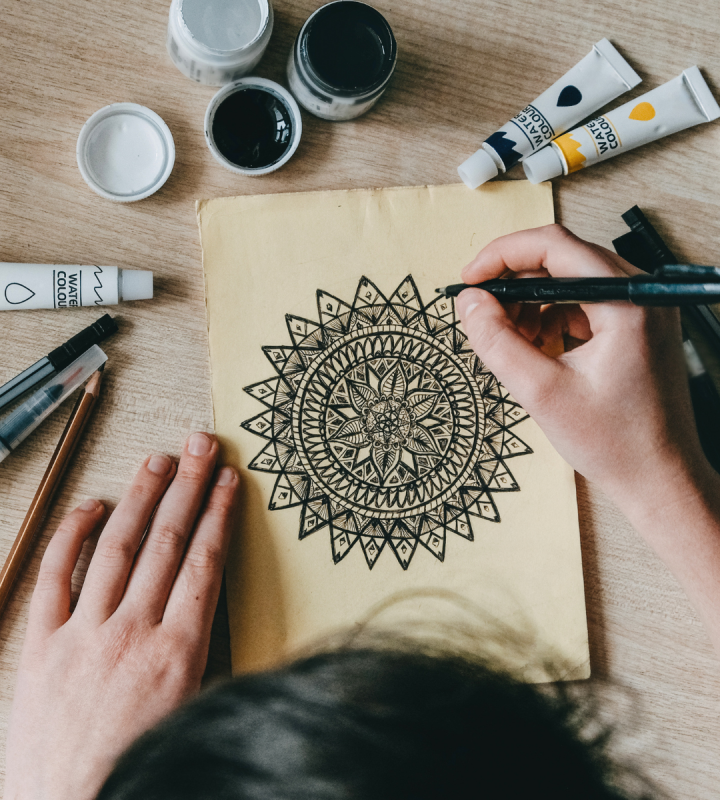 Création de mandalas