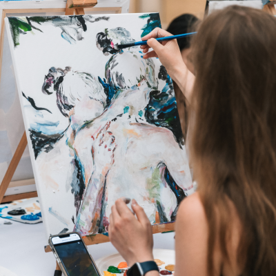 Séance de modèle vivant